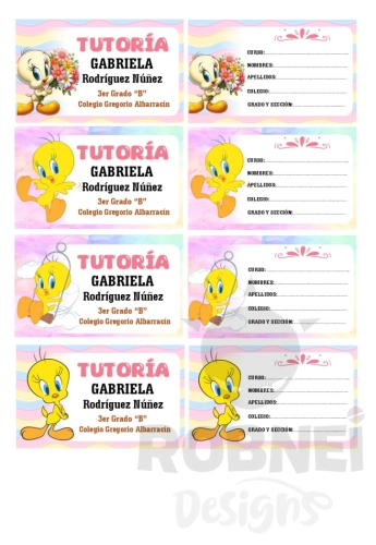 Piolin-Etiqueta