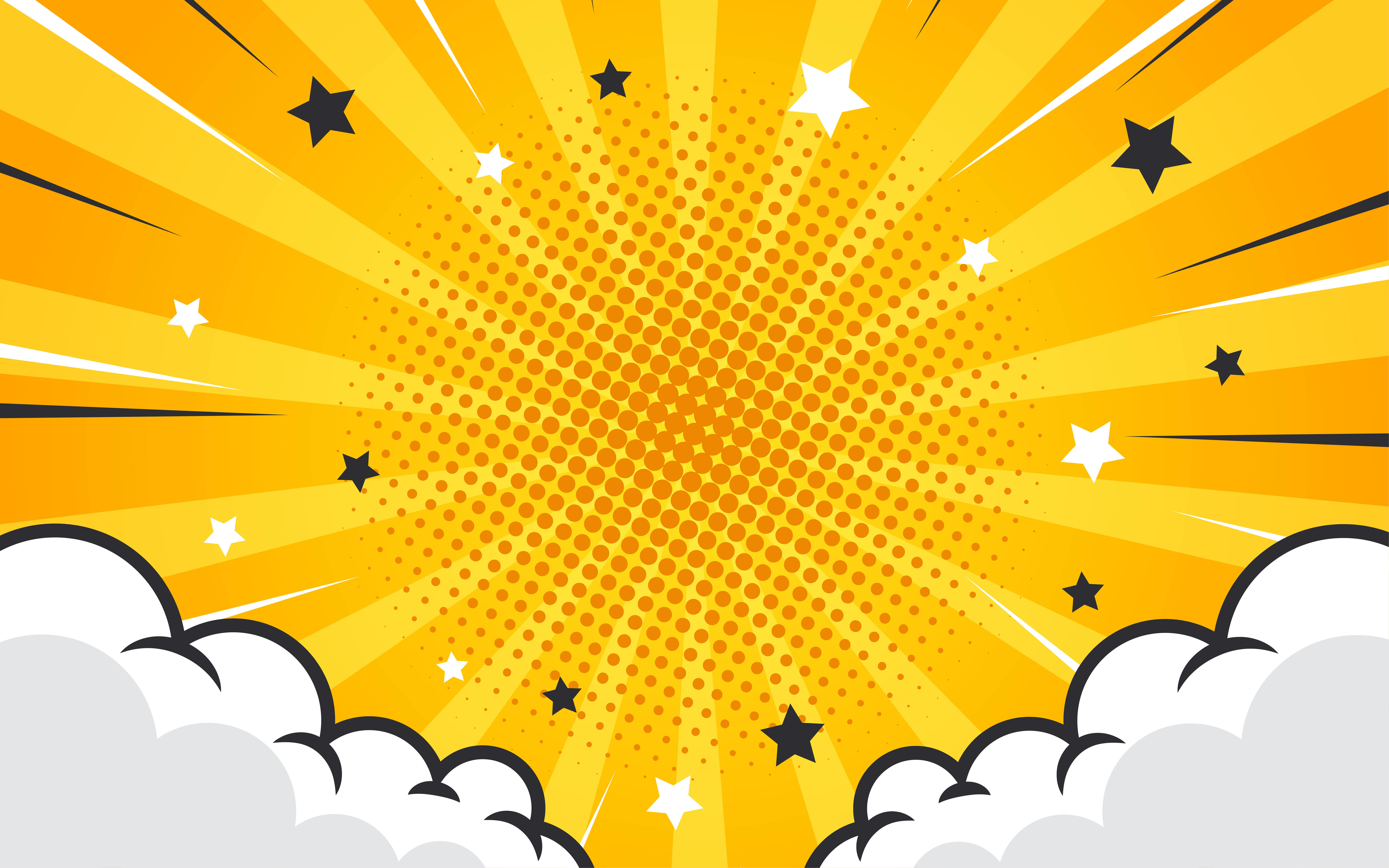 pop-art-comic-background-with-halftone-colors-cute-clouds