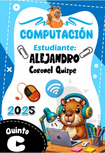 Capibara Computacion Caratula Boy