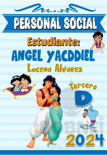 Aladdin y Jasmine Caratula 03