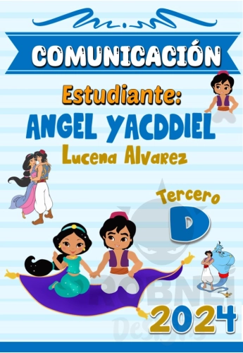 Aladdin y Jasmine Caratula