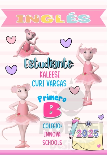Angelina Ballerina Caratula