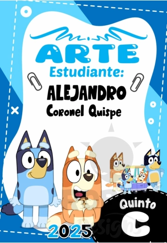Bluey Caratula