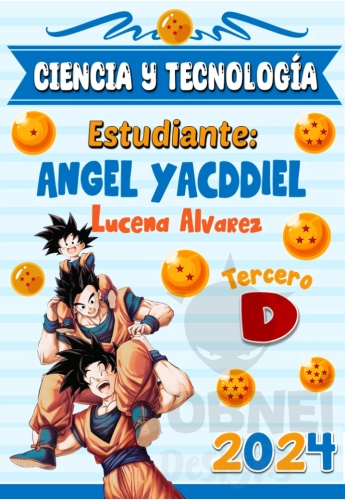 Ciencia y Tecnologia Caratula Dragon Ball Z