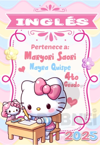 Hello Kitty Profesora Caratula
