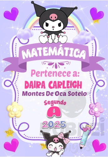 MATEMATICA Kuromi Caratula