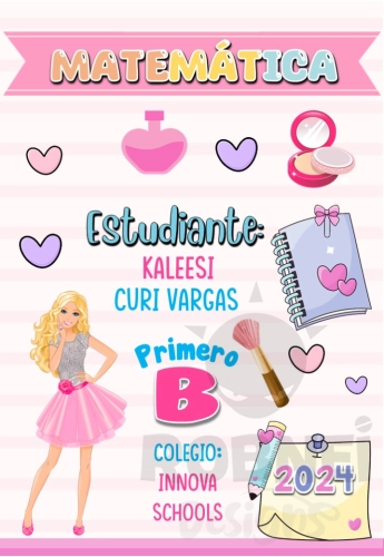 Matematica Barbie Caratula