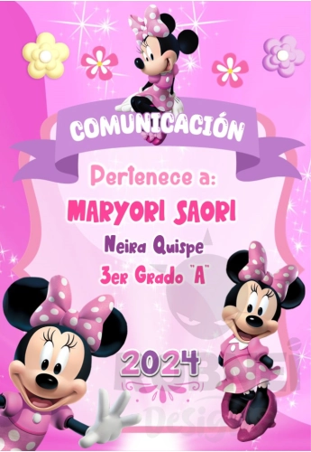 Minnie Mouse Disney Caratula 02