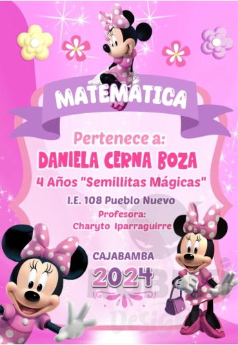 Minnie Mouse Disney Caratula