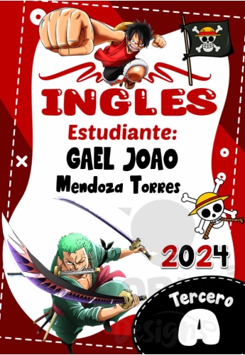 One Piece Caratula Ingles