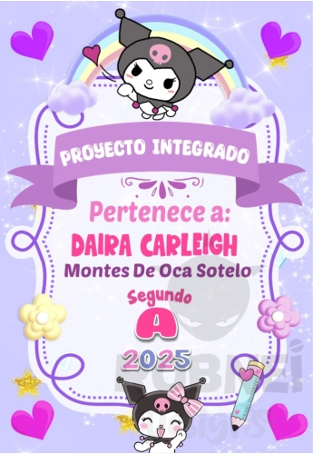 PROYECTO INTEGRADO Kuromi Caratula