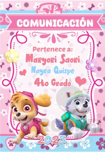 Paw Patrol Girl Sky Caratula 03