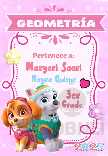 Paw Patrol Girl Sky Caratula 04