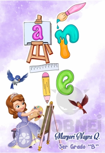 Princesa Sofia Arte Caratula Letras