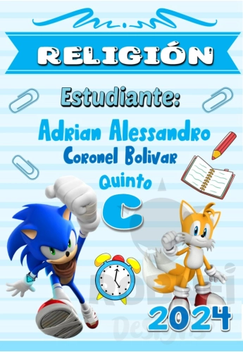 Sonic Caratula Religion