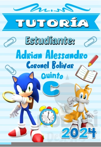 Sonic Caratula Tutoria