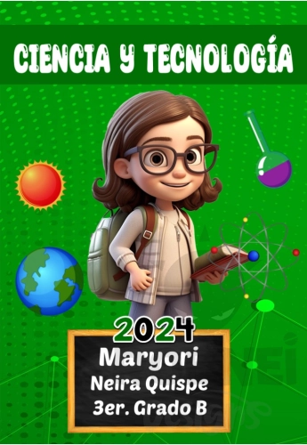 Ciencia Y Tecnologia Estudiante Girl Caratula