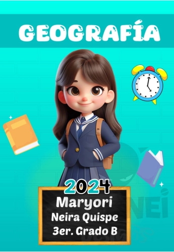 Geografia Estudiante Girl Caratula