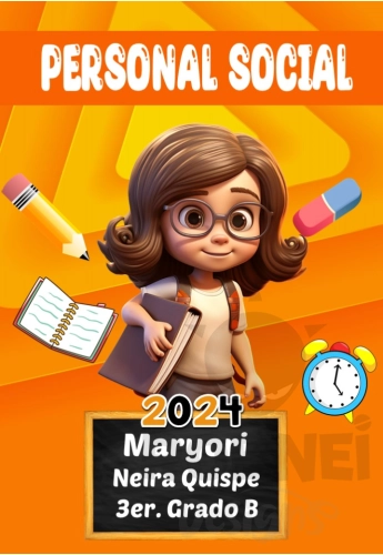 Personal Social Estudiante Girl Caratula