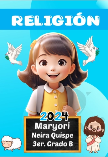 Religion Estudiante Girl Caratula