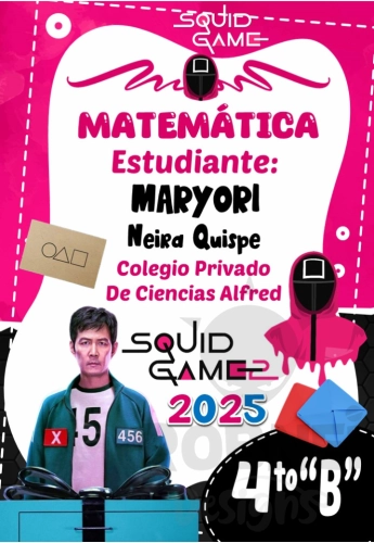 Squid Juego Calamar Caratula 02 Rose