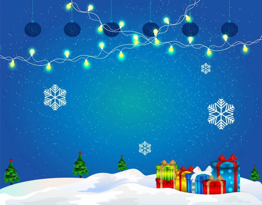 fondo-navidad-nieve-cielo-azul