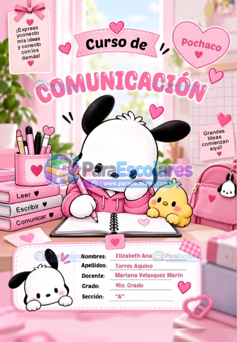 Pochacco Comunicacion Rosado