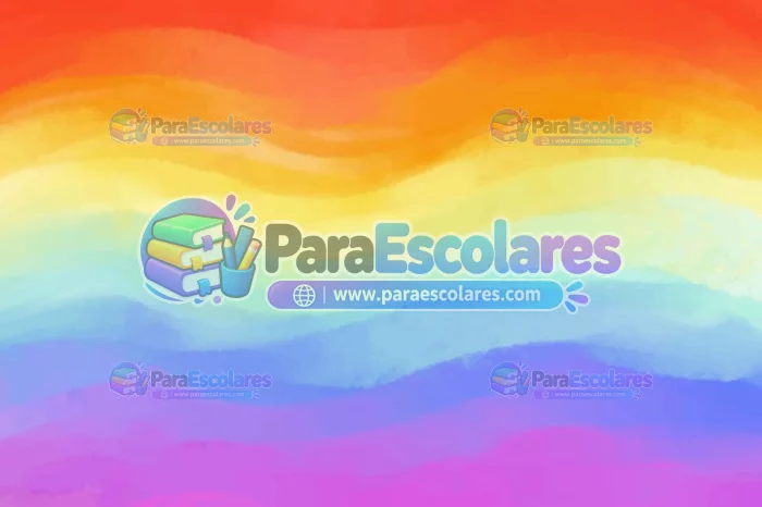 Fondo Arcoiris Robnei Rojo Morado