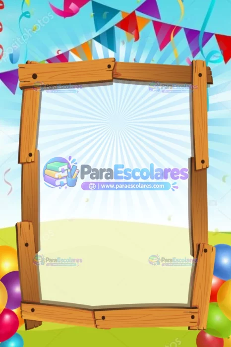 Playa Madera Globos Fondo