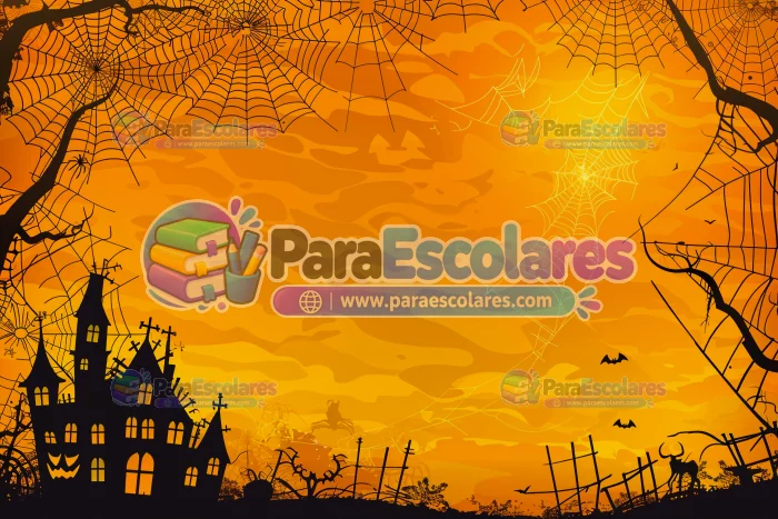 halloween-night-background-with-pumpkins-spooky-haunted-house-full-moon-bats-webs