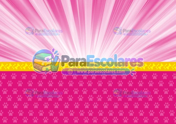Fondo-fucsia-con-amarillo-paw-patrol-girl