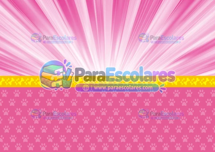 Fondo-rosado-con-amarillo-perritos