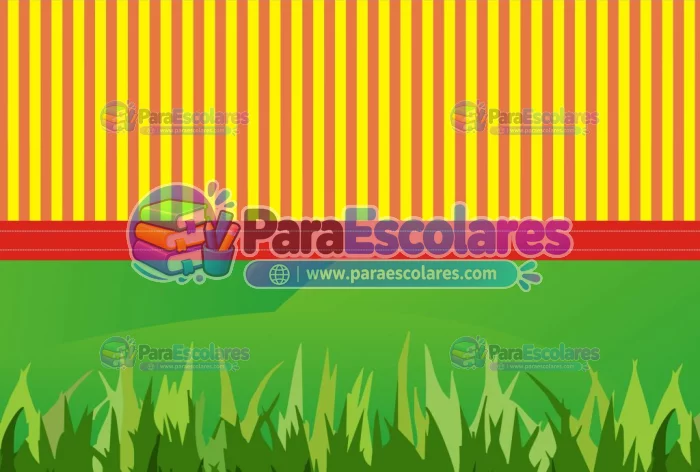 Fondo-raya-pasto3-verde-rojo