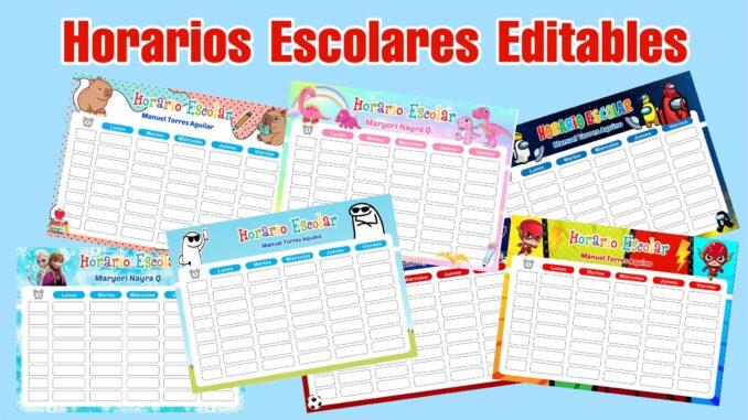 horarios-escolares-editables